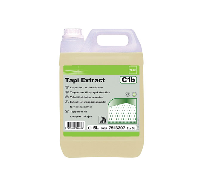 Champú para moquetas Taski Tapi Extract: solución profesional para una limpieza profunda